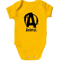 Детское боди Animal (лого)