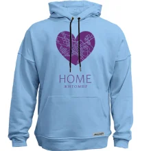 Худи без начеса с сердцем "Home Житомир"