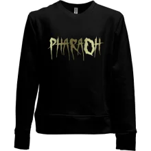 Детский свитшот без начеса с логотипом PHARAOH