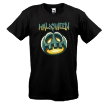 Футболка Halloween Серая Тыква