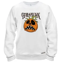Свитшот Halloween с тыквой-монстром