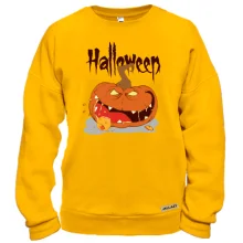 Свитшот Halloween Зубастая Тыква