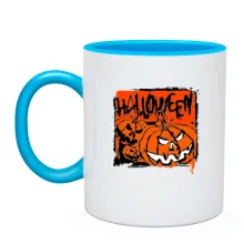 Чашка Halloween Тыквы Арт