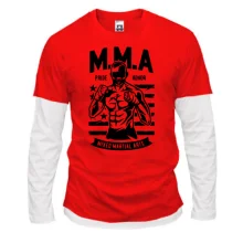 Комбинированный лонгслив MMA - Pride - Honor