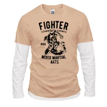 Комбинированный лонгслив Fighter Mixed Martial