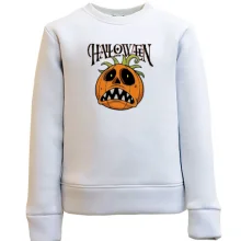 Дитячий світшот Halloween з гарбузом-монстром