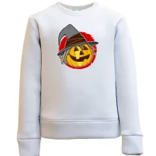 Дитячий світшот Halloween Гарбуз у капелюсі