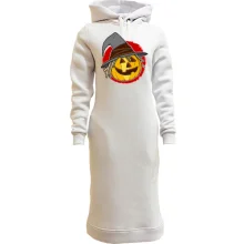 Худи платье Halloween Тыква в шляпе