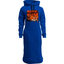 Худи платье Halloween Тыквы Арт