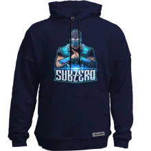 Худи без начеса Mortal Kombat Subzero