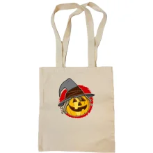 Сумка шоппер Halloween Тыква в шляпе