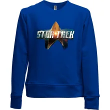 Дитячий світшот без начосу з написом Star Trek