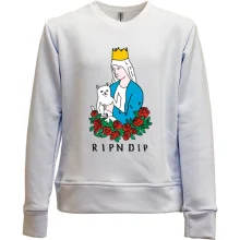 Детский свитшот без начеса RIPNDIP Style King