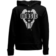 Детское худи без начеса Rock music star