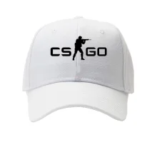 Кепка с логотипом CS GO и бойцом