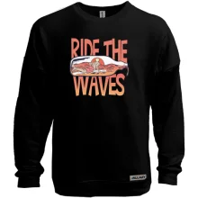 Свитшот без начеса Ride the Waves Серфинг
