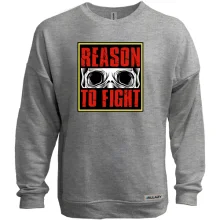Свитшот без начеса Reason to fight Череп