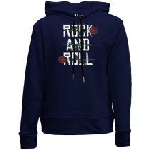 Детское худи без начеса ROCK AND ROLL