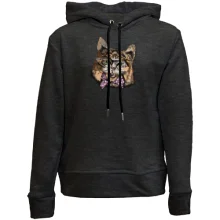 Детское худи без начеса Cat Hipster Mind