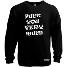 Свитшот без начеса F*ck You Very Much