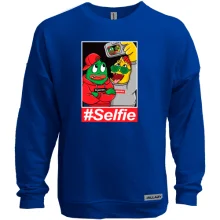 Свитшот без начеса #Selfie
