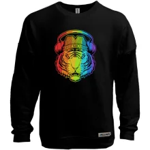 Свитшот без начеса Rainbow Tiger