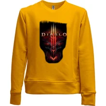 Детский свитшот без начеса с Diablo