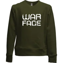 Детский свитшот без начеса с логотипом Warface