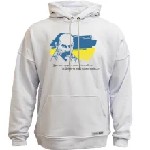 Худи без начеса с Т.Г. Шевченко и флагом