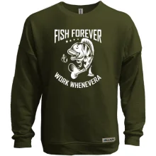Свитшот без начеса Fish forever
