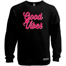 Свитшот без начеса Good vibes