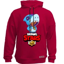 Худи без начеса с героем brawl stars