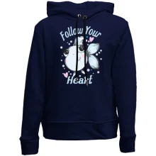 Детское худи без начеса Follow Your Heart