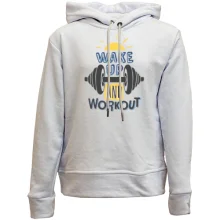 Детское худи без начеса WakeUp and WorkOut