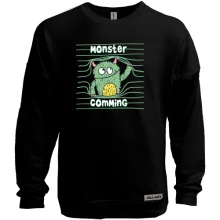 Свитшот без начеса Monster coming