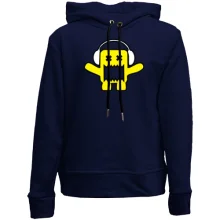 Дитяче худі без начосу Yellow monster