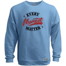 Свитшот без начеса Every moment - material