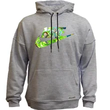 Худи без начеса "Nike X Рик и Морти"