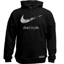 Худи без начеса "Dead inside"