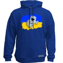 Худи без начеса "Украина - это космос"