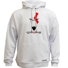 Худи без начеса "God of War" Кратос