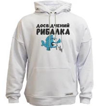 Худи без начеса для рыбака с опытом