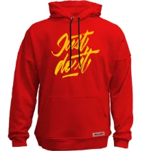Худи без начеса с слоганом nike "Just do it"