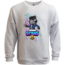 Свитшот без начеса с Вороном (Brawl Stars)