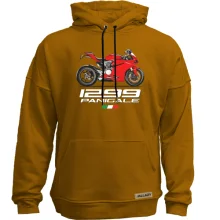 Худи без начеса с мотоциклом "Ducati1299 Panigale"