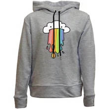 Дитяче худі без начосу Rainbow cloud