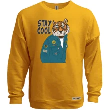 Світшот без начосу Stay cool tiger