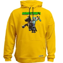 Худи без начеса "Minecraft Horse"