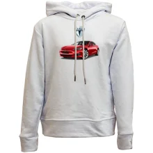 Детское худи без начеса Tesla Model S