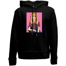 Дитяче худі без начосу Blonde in a strange t-shirt